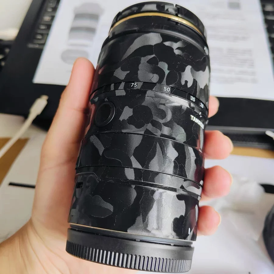 28-75 F2.8 G2 Наклейка на объектив с креплением Nikon Z 28 75 II Оберточная крышка для Tamron 28-75 мм F/2.8 Di III VXD G2 Защитная пленка для объектива