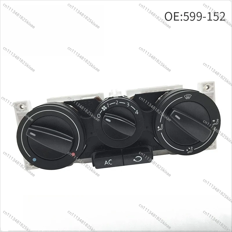 For 599-152 1J0820045F Suitable for 1998-2004 Volkswagen Golf, AC Switch Control Panel for Air Conditioning