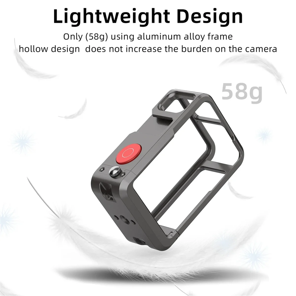 2025+ アクション 5 Pro/4/3 用ケージ保護フレーム アクション 5 Pro/4/3 用アルミニウム合金保護フレーム