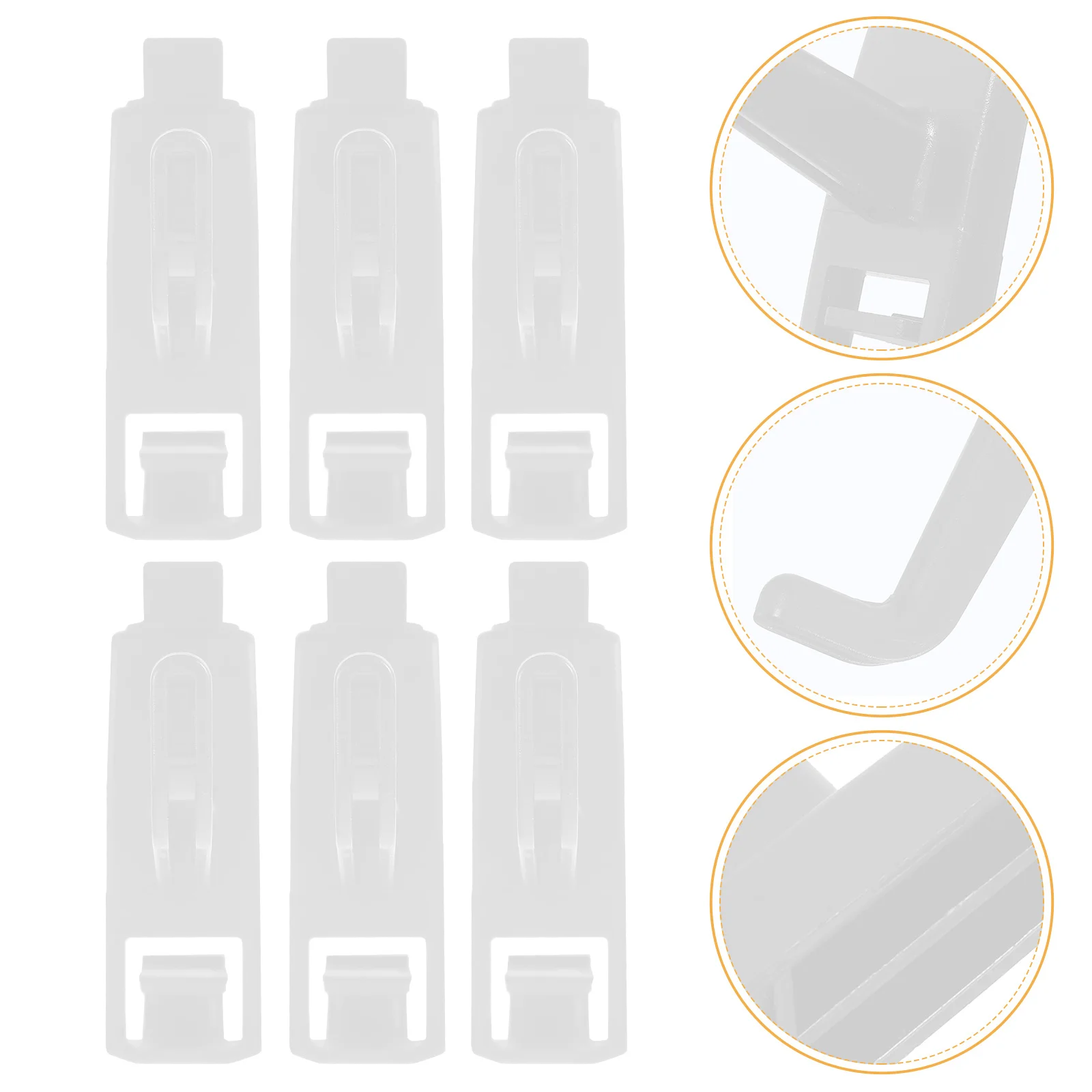 

10Pcs Heavy Duty Pegboard Square Hole Hooks Garage Wall Mounted Storage Organize Tools Rakes Shovels Ladders Folding Chairs