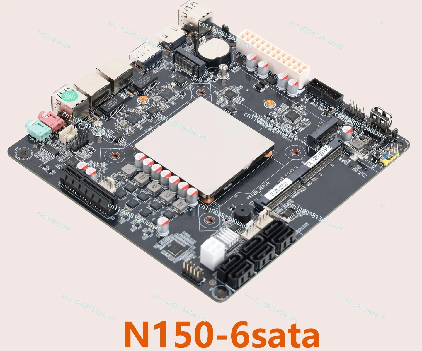 

N100 NAS Main Board Dual 2.5 Network Port PCIE Slot, Dual M2 Synology Soft Routing