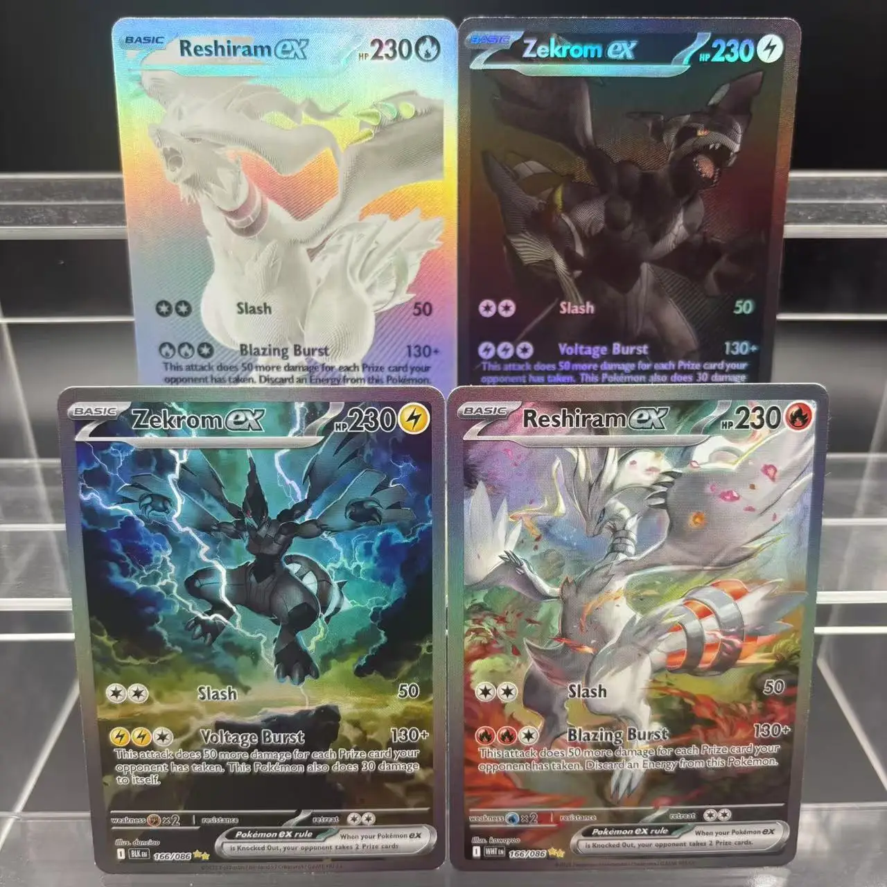 لتقوم بها بنفسك PTCG جمع بطاقات Hydreigon Zekrom Reshiram ex Victini Seismitoad بطاقة واحدة ذاتية الصنع لعبة كلاسيكية أنيمي بطاقة هدية لعبة