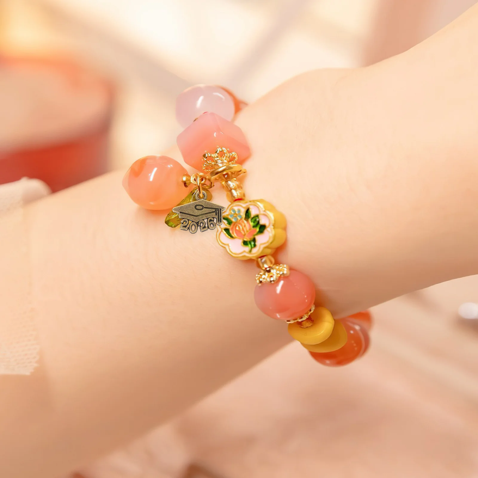 

100 шт., подвески для выпускной кепки, мини 2026, подвеска с кисточкой для изготовления ювелирных изделий, браслеты, ожерелья, брелки, подвеска для выпускной кепки