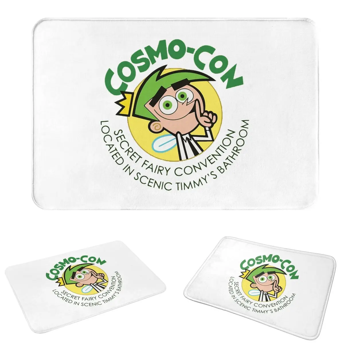 Fairly Oddparents Cosmo Doormat Antiwear Carpet Rug Kitchen Entrance Home Floor Mat for Bedroom Footpad Mats