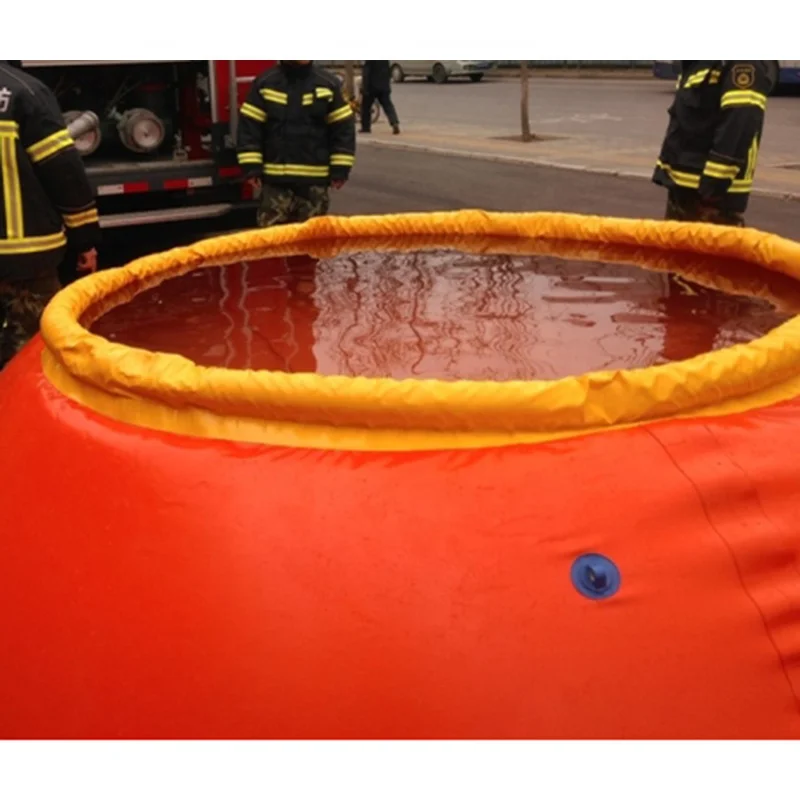 PVC Tarpaulin Flexible Onion Water Storage Tank 5000 Liter Collapsible Water Tank for Irrigation