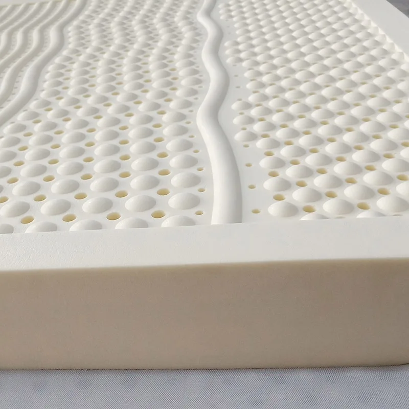 100% natural latex mattress with cover imported natural pure rubber mattress 1.8m bed 2.0m thickened home dormitory cushion mats