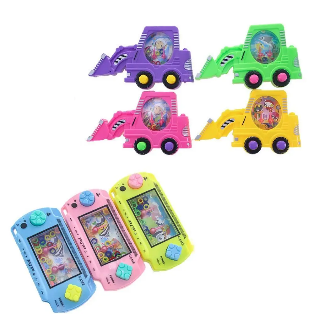 Macchina da gioco interattiva genitore-figlio con anello d'acqua, capacità di pensiero, regalo, gioco d'acqua portatile per bambini, gioco circolare classico retrò