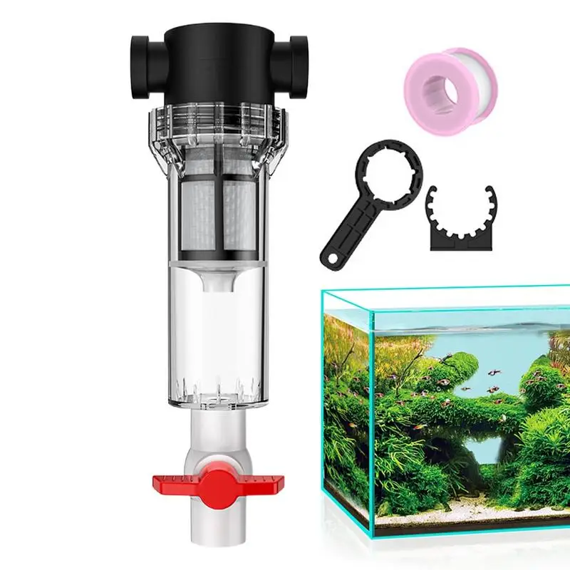 

Filters For Fish Tank Built-in Precision Filtration Aquarium Filter Feces Separator With Efficient Separation Filtration System