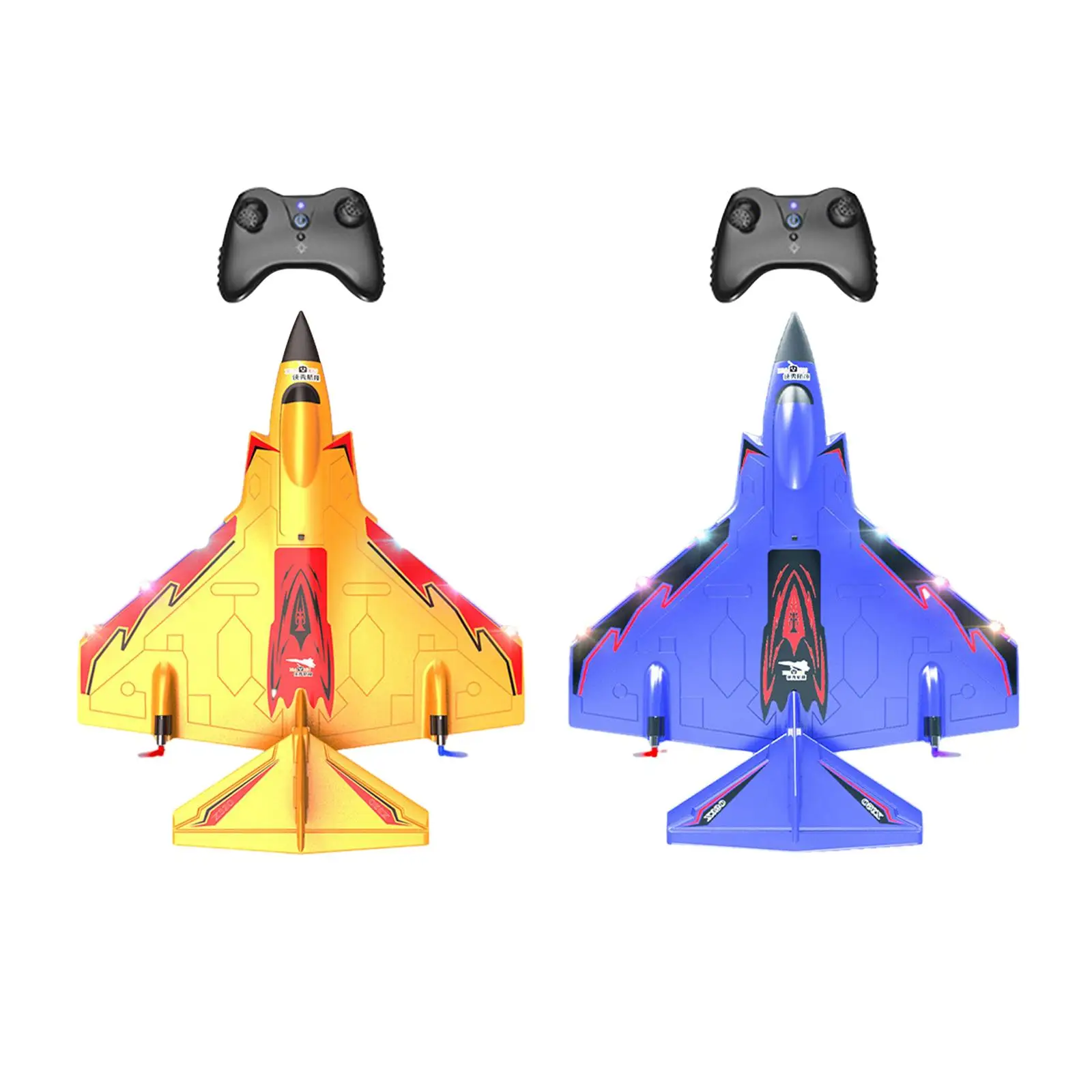 

Foam RC Airplane with Light Lightweight Easy to Fly Remote Control Airplane RC