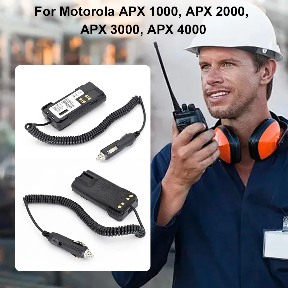 

Battery Adapter Eliminator Cigarette Lighter Plug Walkie Talkie Car Charger Eliminator for Motorola XIR P8668/8608/P6600/6620