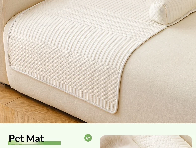 1 Vierjahreszeiten-Haustierbettmatte, wasserdicht, schmutzabweisend, Haustier-Sofakissen, zerlegbar und waschbar, Katzenbett, Hundebett – Detail 30