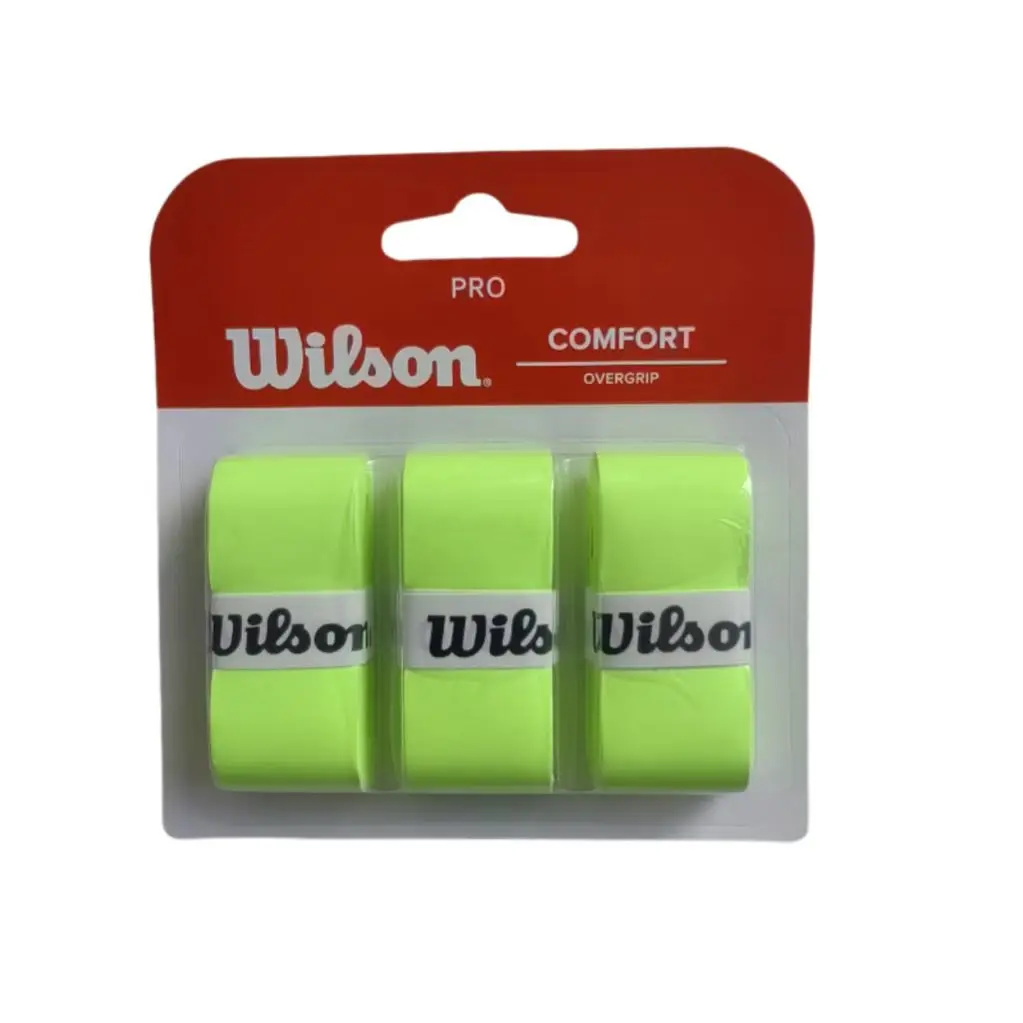 Wilson 3PCS Tennis Racket Overgrip Sweat Band Absorption Grip PU Non-slip Racket Handle Grip Tennis Griptape Padel Grip PRO view 5