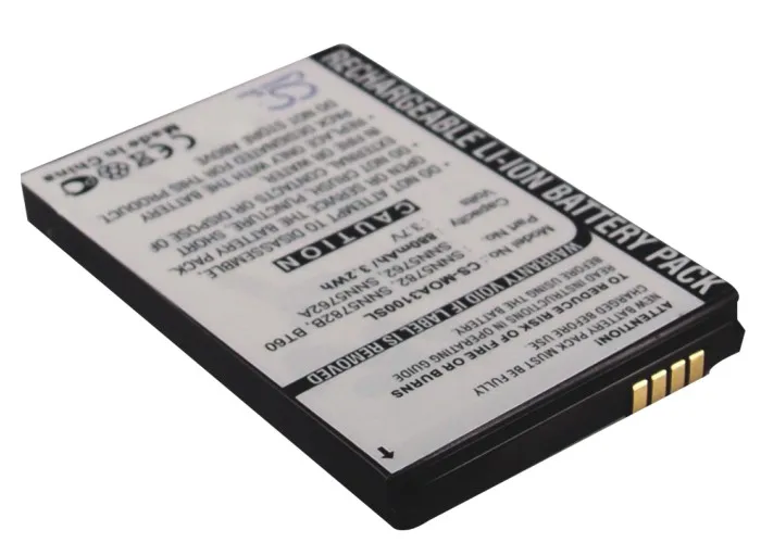 Bateria do telefonu komórkowego CS, do Motorola K1m A3100 evoice QA4 Flipout C290 168i XT300 VA76R QA4 MB811 pasuje do BT60 HKNN4014 4014A
