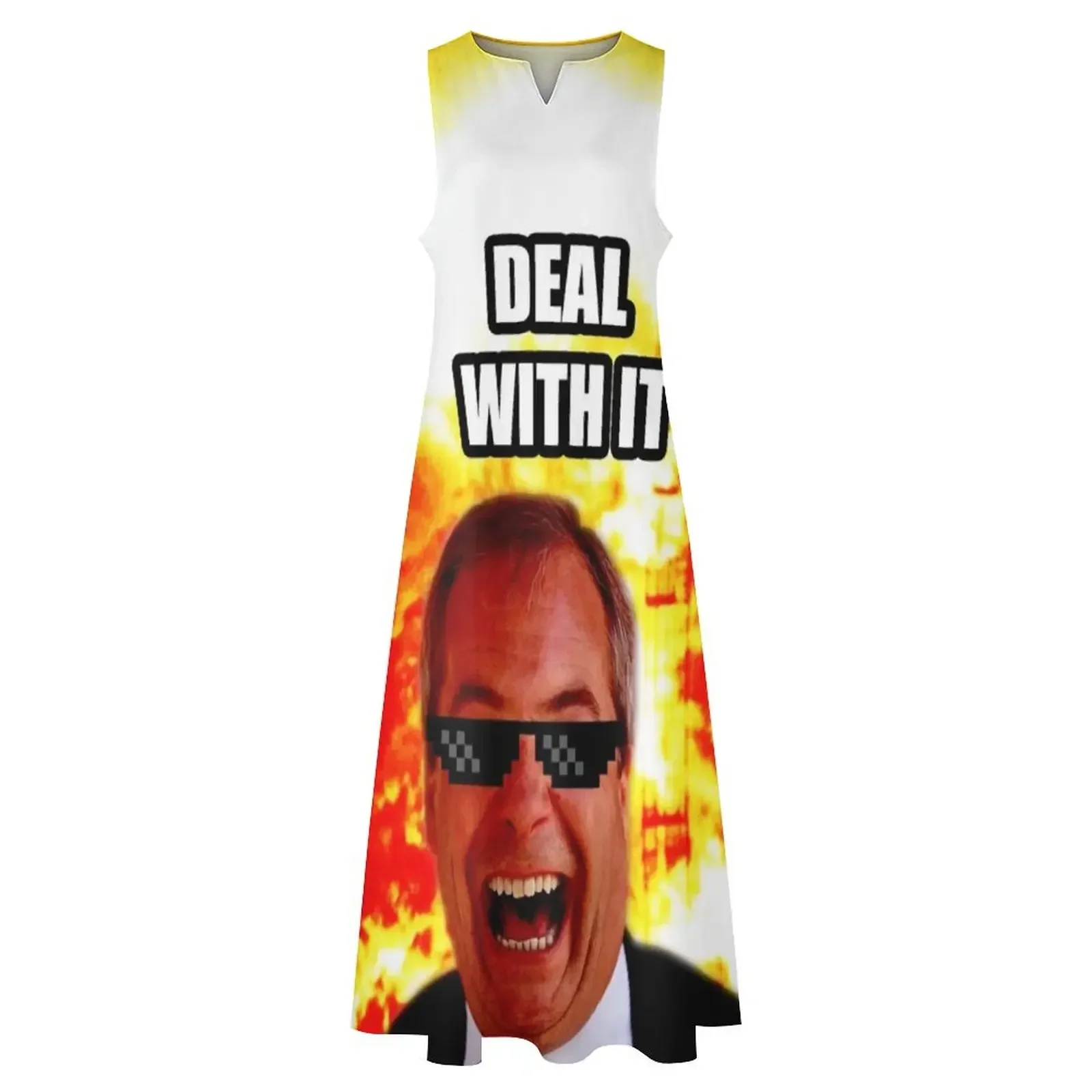 Deal With It Nigel Farage robe longue robe de bal été femme robe 2025 robes de mariée pour femme vêtements pour femme robe