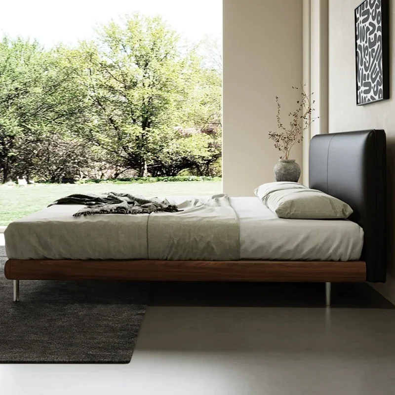 Nordic elegante camas de casal luxo madeira moderna casamento rainha quarto bedframes camas rainha en oferta móveis do quarto