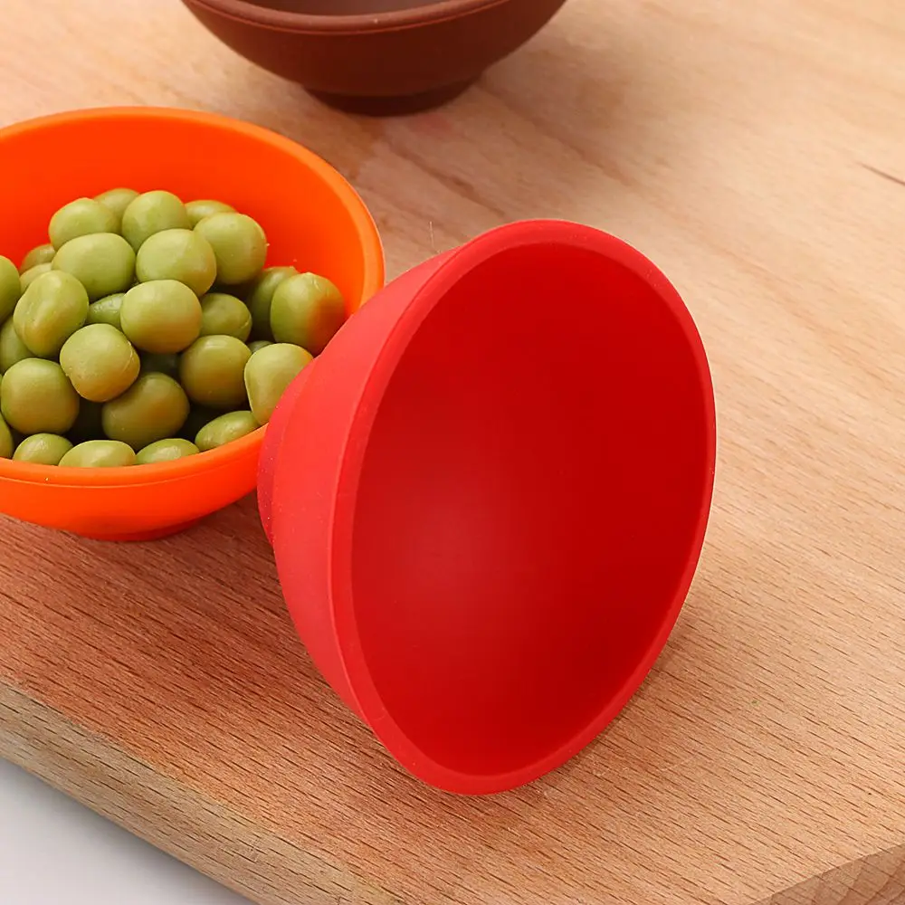 Butter Silicone Kitchen Gadgets Bathroom Supplies Facial Mask Bowl Seasoning Bowl Food Storage Sauce Cup