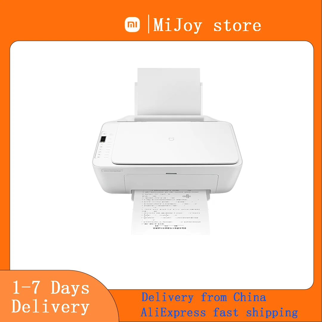 Xiaomi Mijia Inkjet Printer All-in-one Wireless Printing Copying Scanning Multi-terminal Connection Easy Operation Work Mia App