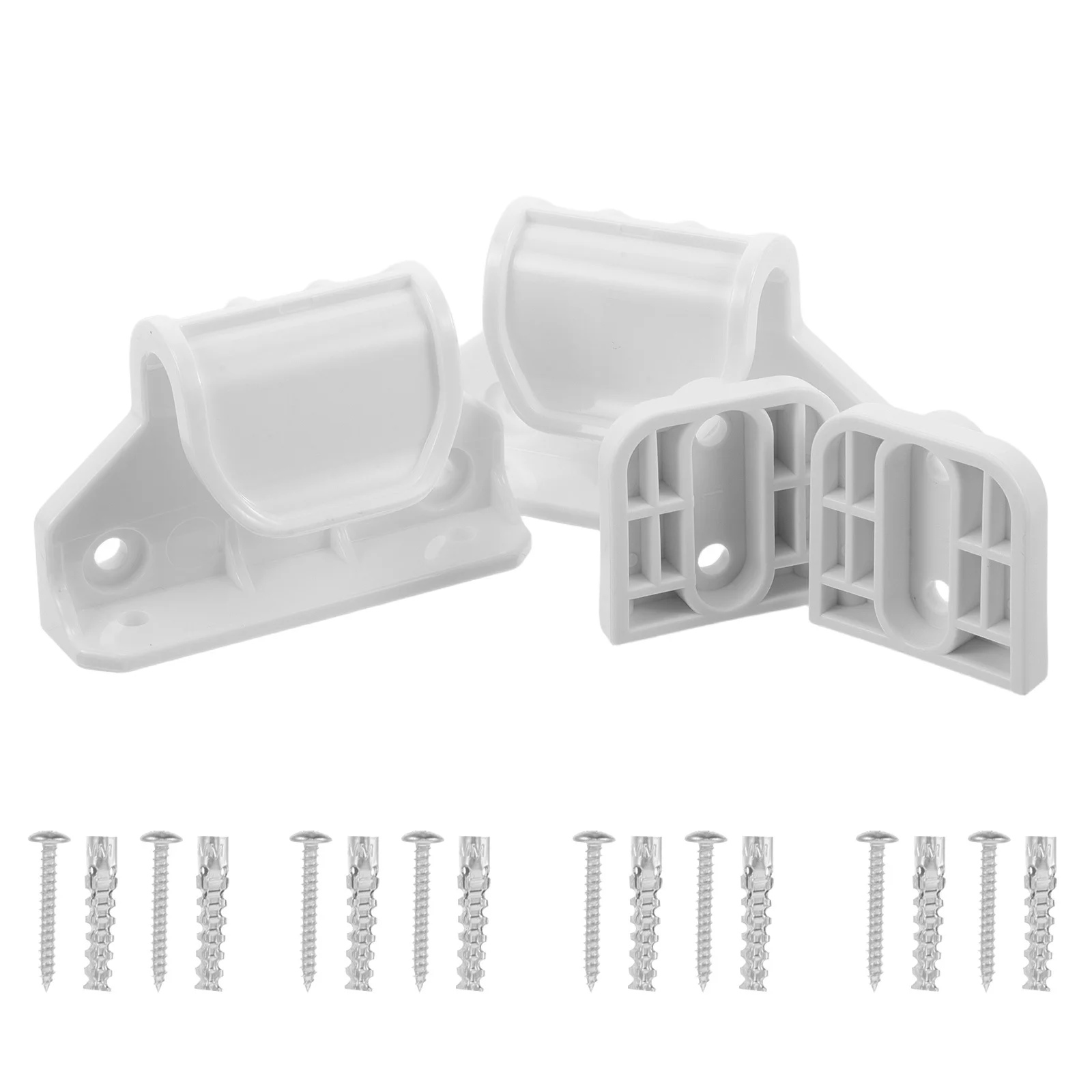 1 مجموعة قابل للسحب بوابة الطفل تمديد أجزاء جدار تصاعد بين قوسين مسامير للطفل الحيوانات الأليفة باب السلامة استبدال مجموعة الأجهزة #4