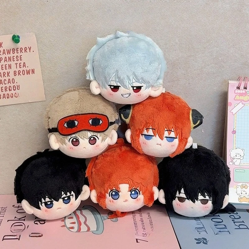 

8cm/3.15in GINTAMA Plush Cartoon Stuffed Toy Kawaii Anime Figures Peripherals Collectible Valentines Gift Funny Decorative Dolls