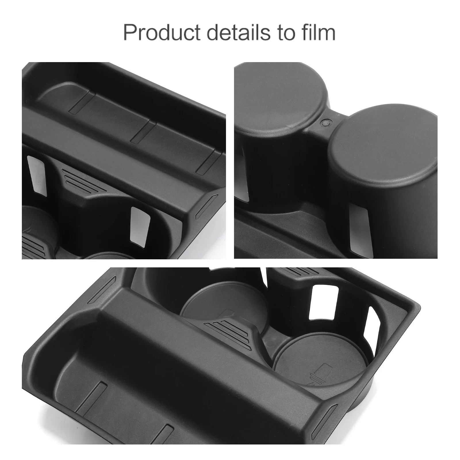 Car Cup Holder for Mazda CX-50 CX50 Shock-Absorbing Center Console Behind Armrest Storage Box Cup Box Accessories