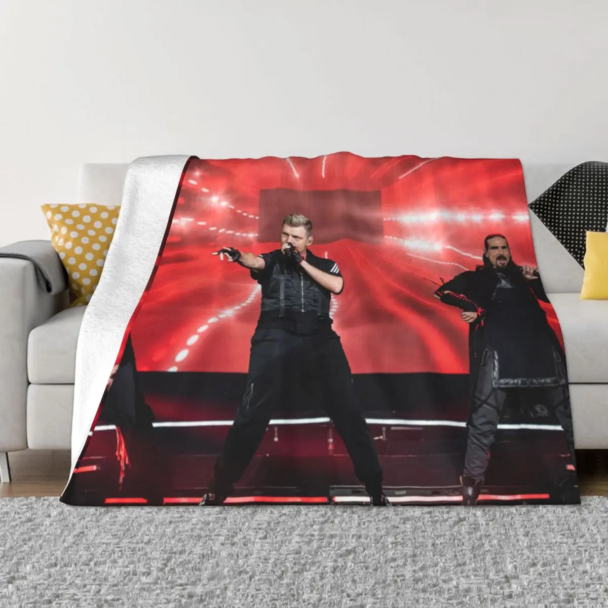 

Backstreet Boys 000259 warm Knee Blanket beach blanket Couple Blankets Personalized blankets Throw Blanket