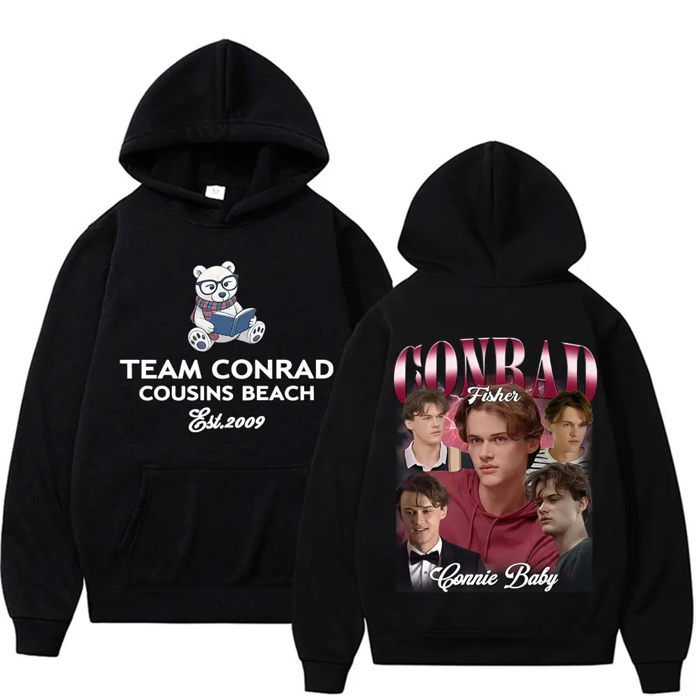 Team Conrad Cousins Strand Hoodie Sommer I Turned Pretty Movie Conrad Fisher Sweatshirts Männer Frauen Casual Comfort Lose Pullover