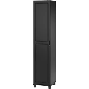 Evolução Skye Utility Storage Cabinet, Black Utility, 16