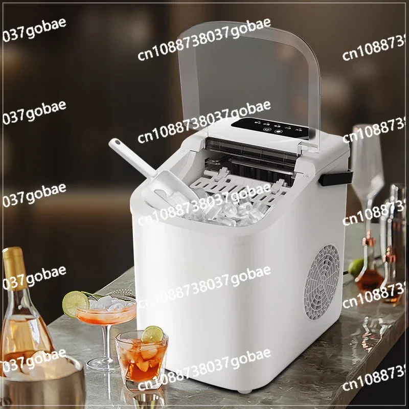 Aigwei Ice Machine Fully Automatic Household 15KG Dormitory Mini Smart Bullet Ice Fully Automatic Ice Cube Making Machine