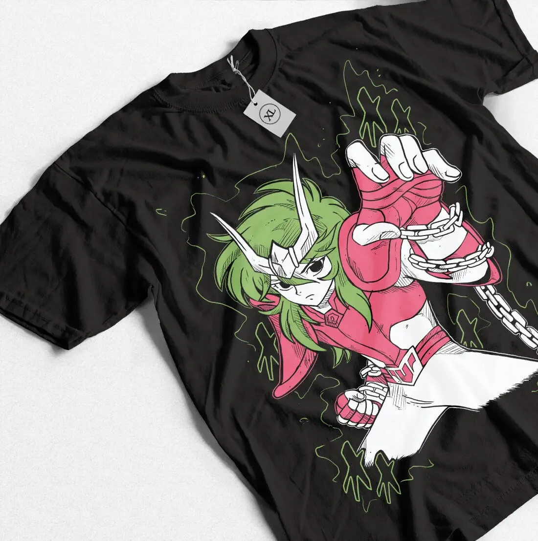 

Shun T-shirt Saint Seiya knights Of the Zodiac Hyoga Ikki Anime Shirt All Size