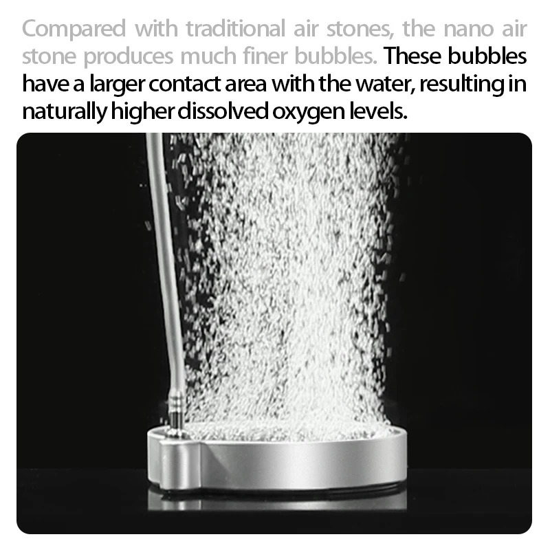Bubble Diffuser Air Stone Disc Ultra Silent Oxygen Nebulizer For Fish Tank Aquarium Air Pump Parts Fast Delivery