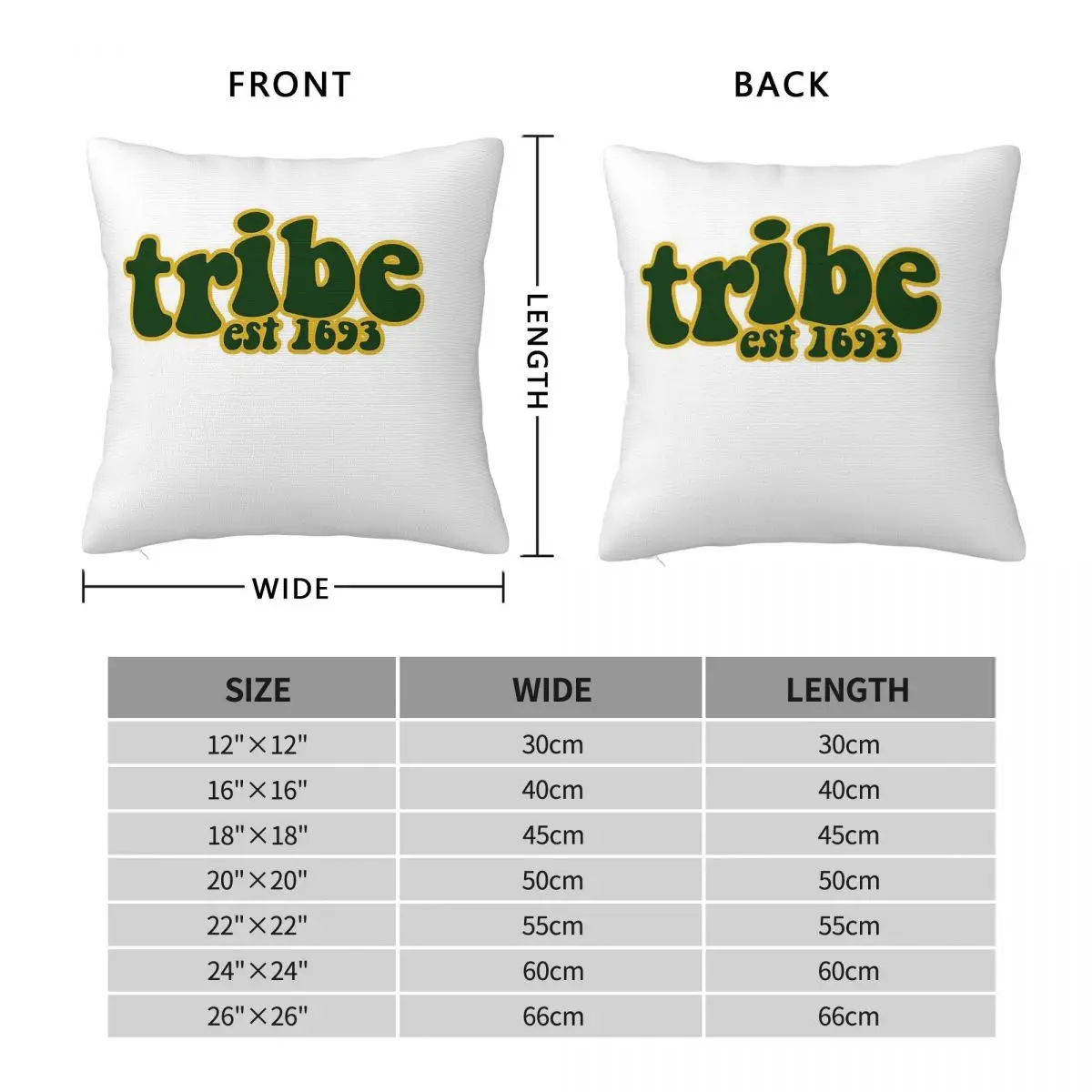 Tribe William And Mary Square Pillowcase Polyester Linen Velvet Creative Zip Decor Pillow Case Car Cushion Case 18