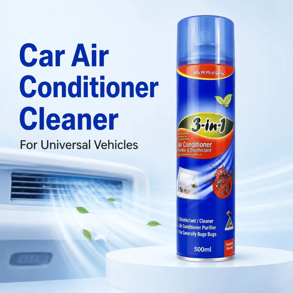 Car Air Conditioner Cleaner For Universal Vehicles AC Vent Evaporator Cleaning Agent Odor Remover Interior Auto Care Accessories