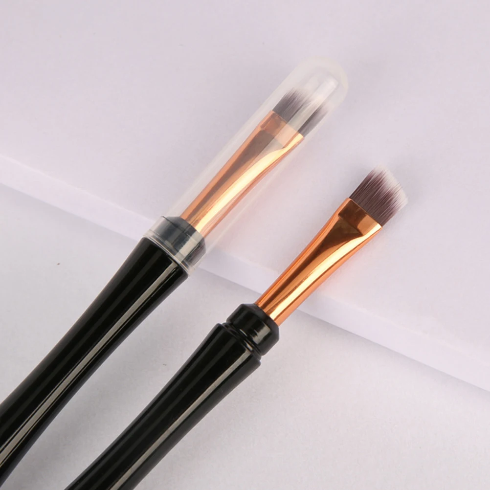 

2pcs Makeup Brushes Durable Quality Smooth Surface Dual Purpose Eyebrow Eyelash Comb Mascara Lashes Practical Gift