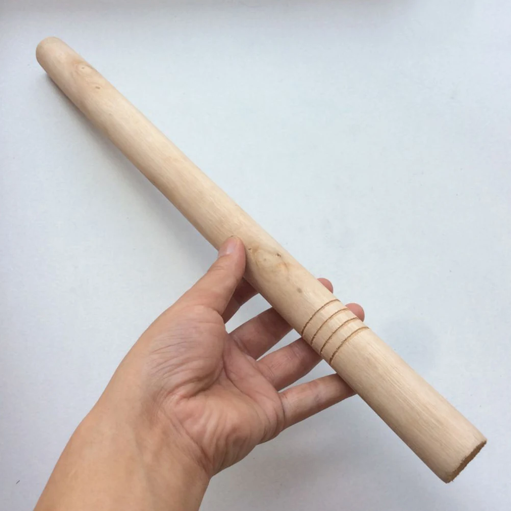 5 Pcs Solid Wood Spatula Handle Handles for Hand-operated Tools Hoe Grip Hardwood Universal Garden