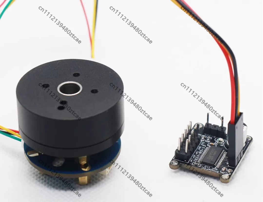 New 2804 BLDC Motor with Magnetic Encoder Driver Board FOC Hollow Shaft for Gimbal
