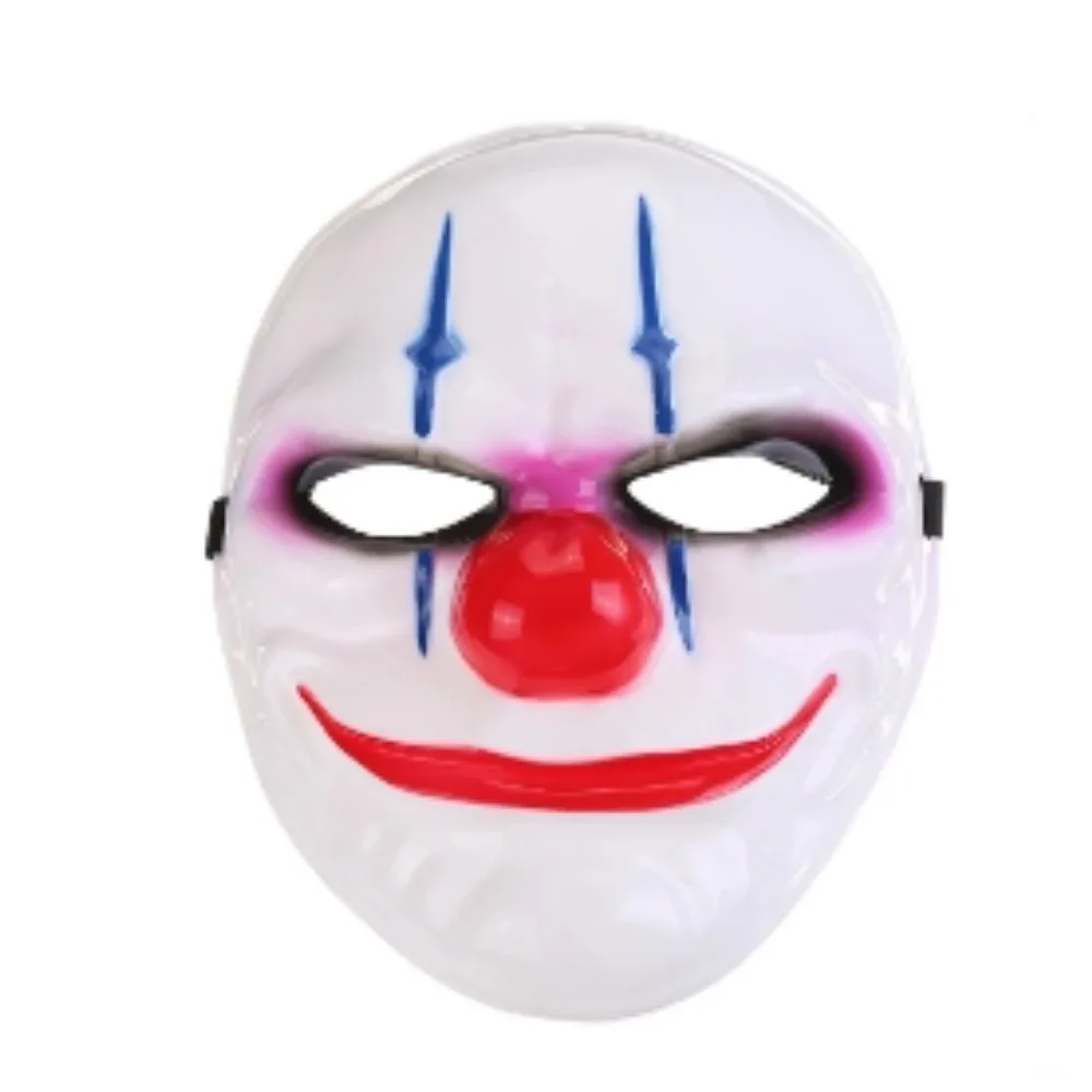 Payday 2 Halloween Horrible Masks Dallas/Wolf/Chains/Hoxton Clown Maskss for Masquerade Party Scary Clowns Masks