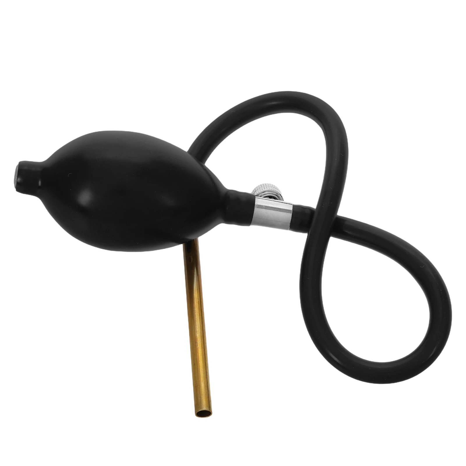 

Manual Sugar Blowing Pump Copper Tube Flexible Rubber Bulb for Creative Sugar Sculptures and Decorations Baking