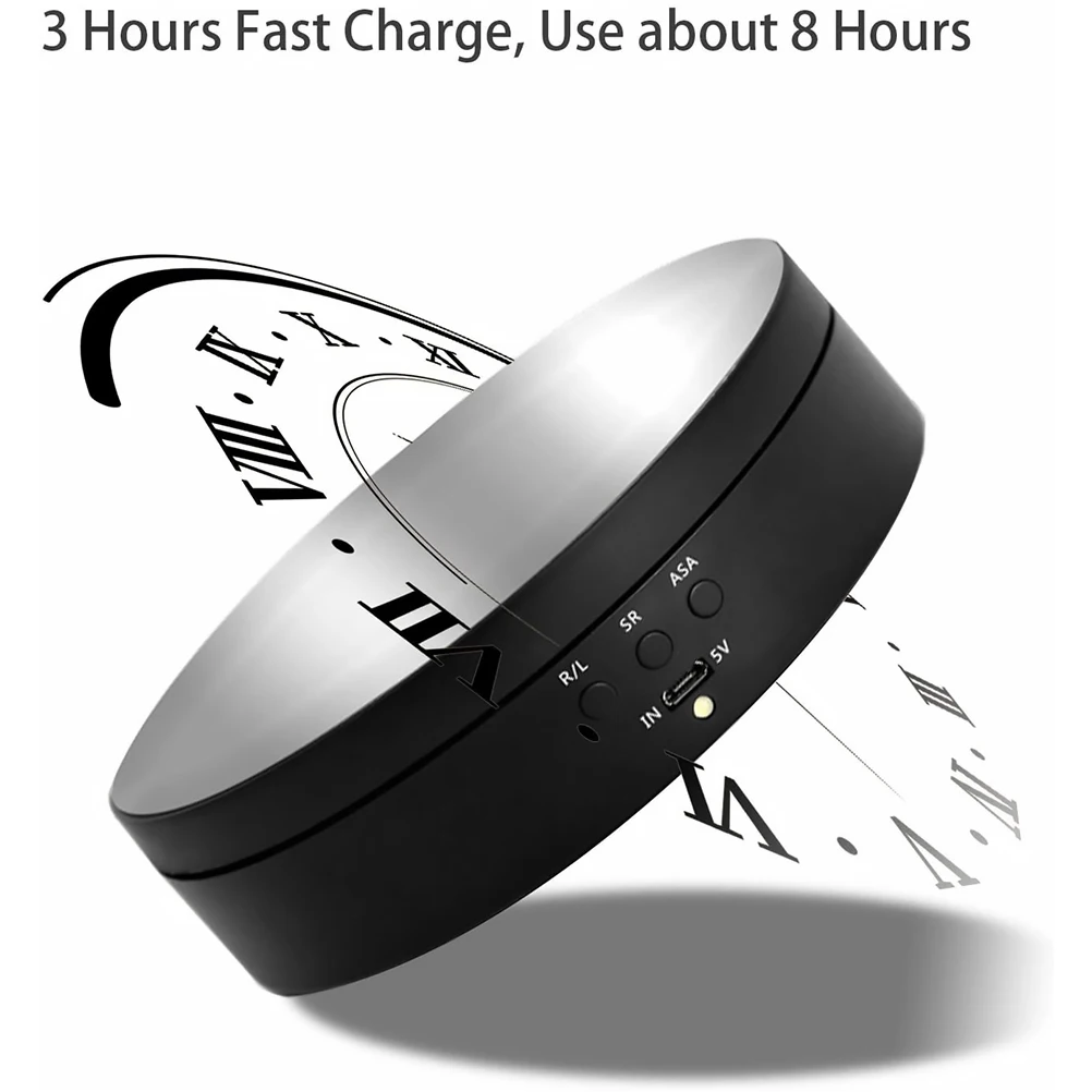 

Rotating Display St ABS Material 2 4 6 Adjustable Load 4KG 3KG 2KG Rotation 45 90 180 360 Degrees USB AC Power Jewelry