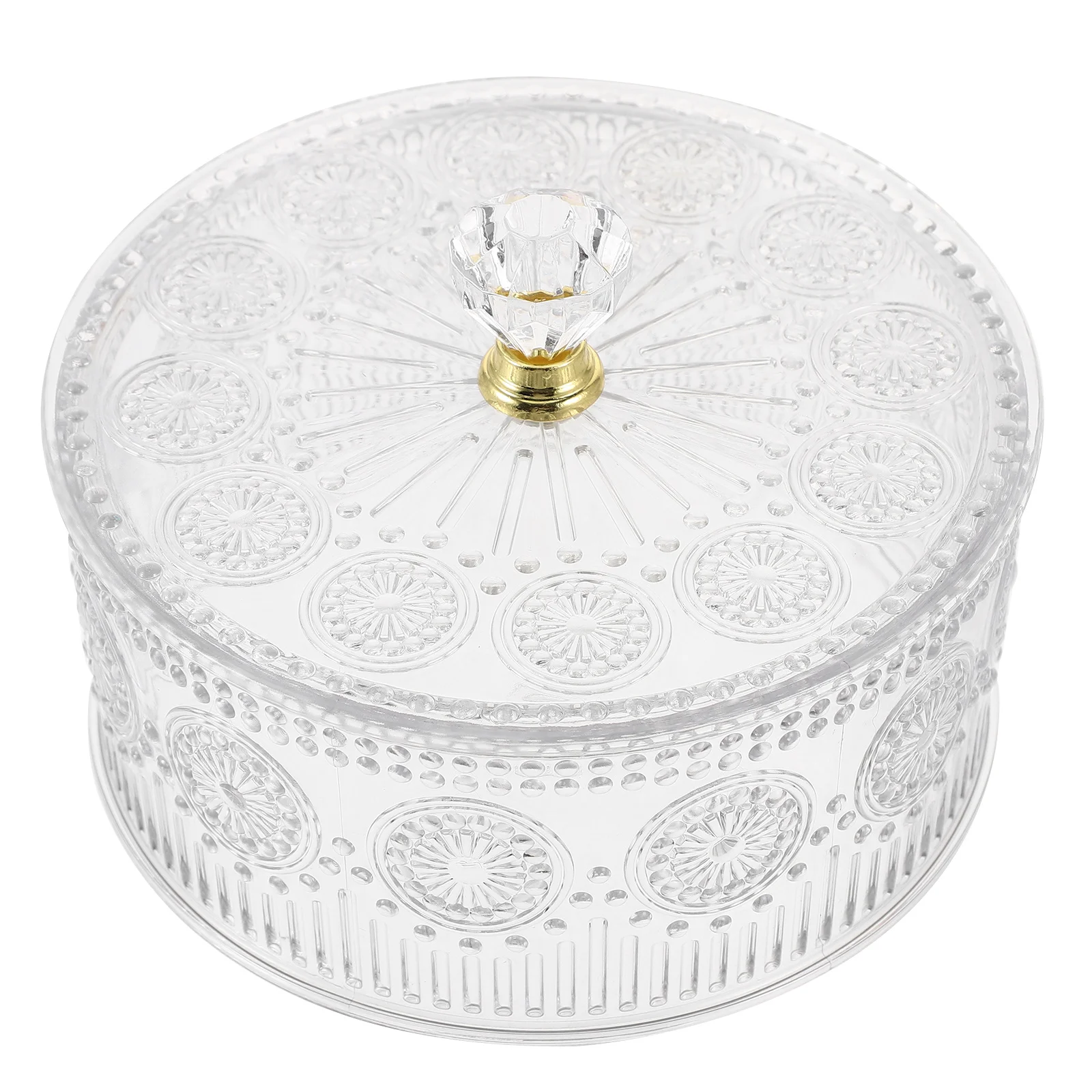 

Transparent Jewelry Storage Box Pet Material Multifunctional Desktop Organizer for Rings Earrings Necklaces Elegant