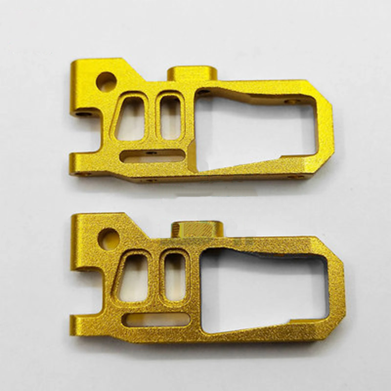 2 piezas de repuesto para coche de control remoto, brazos oscilantes inferiores delanteros y traseros, accesorios de Metal para BUGGY de MINI-Z