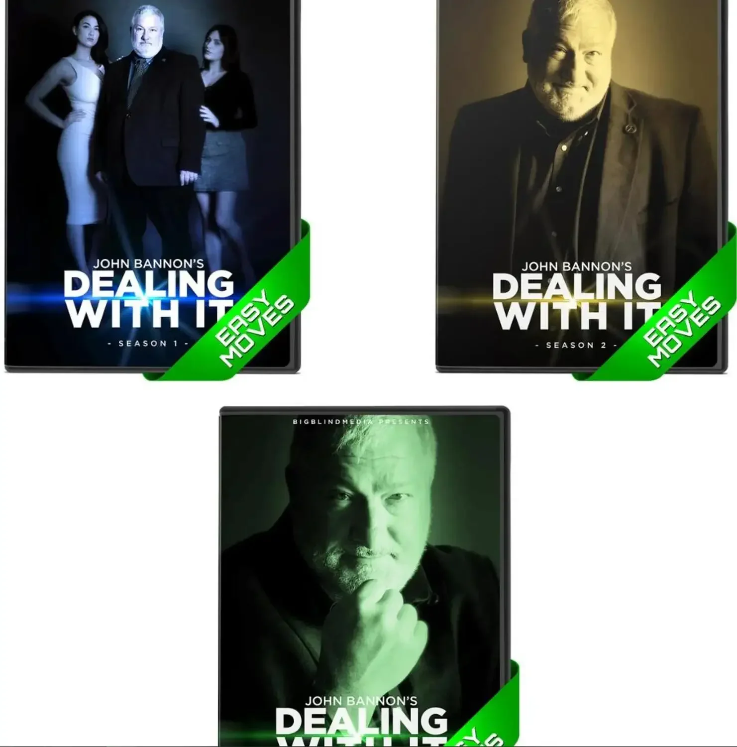 Dealing With It Season 1,2,3 by John Bannon -Magic tricks