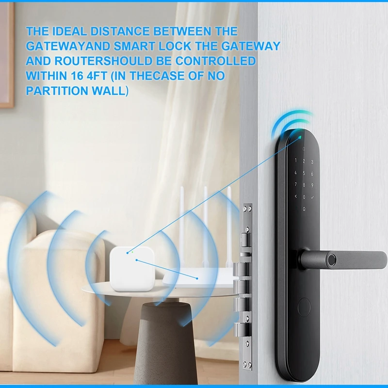 G2 Gateway For TT Lock APP Bluetooth Smart Electronic Door Lock Wifi Adapter