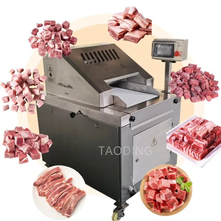 big capacity	 fully automatic slicing frozen meat	industrial meat slicers	meat and bone cutting machine