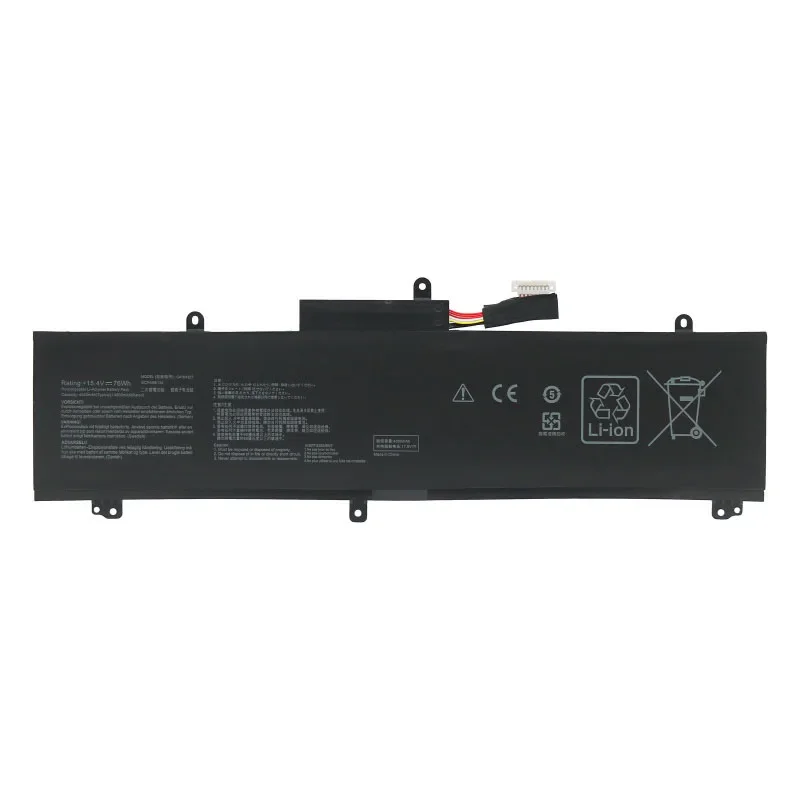 Imagem -02 - Bateria do Portátil para Asus Rog Zephyrus Ga502du Ga502iu s Gx502gv-az039tga502iv 0b20003380100 15.4v 76w C41n1837