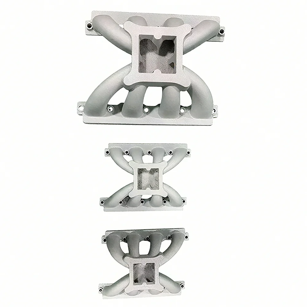 Custom SLM 3D Printed Metal Valve Body Aluminum Alloy Three-way Pipeline Connector Non-standard Industrial Fluid Control