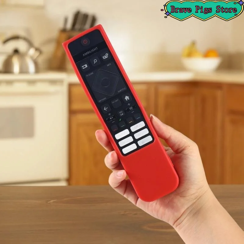 [HM]1Pcs  SRC-3216-12 Remote Control Case Silicone Protective Sheath For TV 398GM10BEPHNE000SY SRC-3215-01 398GR10BEPHNL000SY