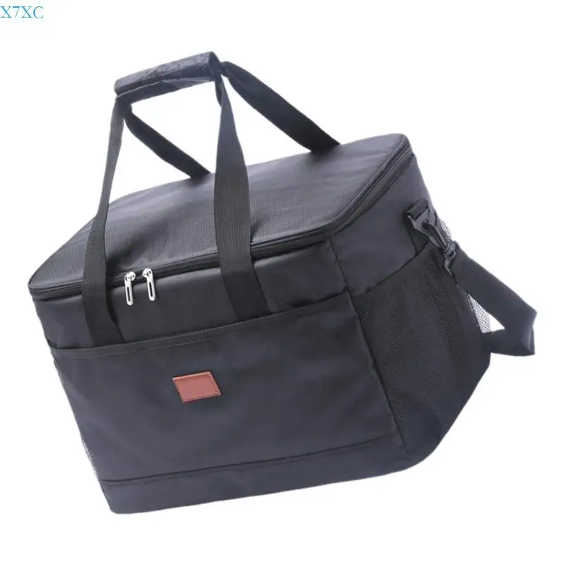 

X7XC Cooling Bag 33L Large Capacity Leakproof Beach Camping Portable Insulated Bag