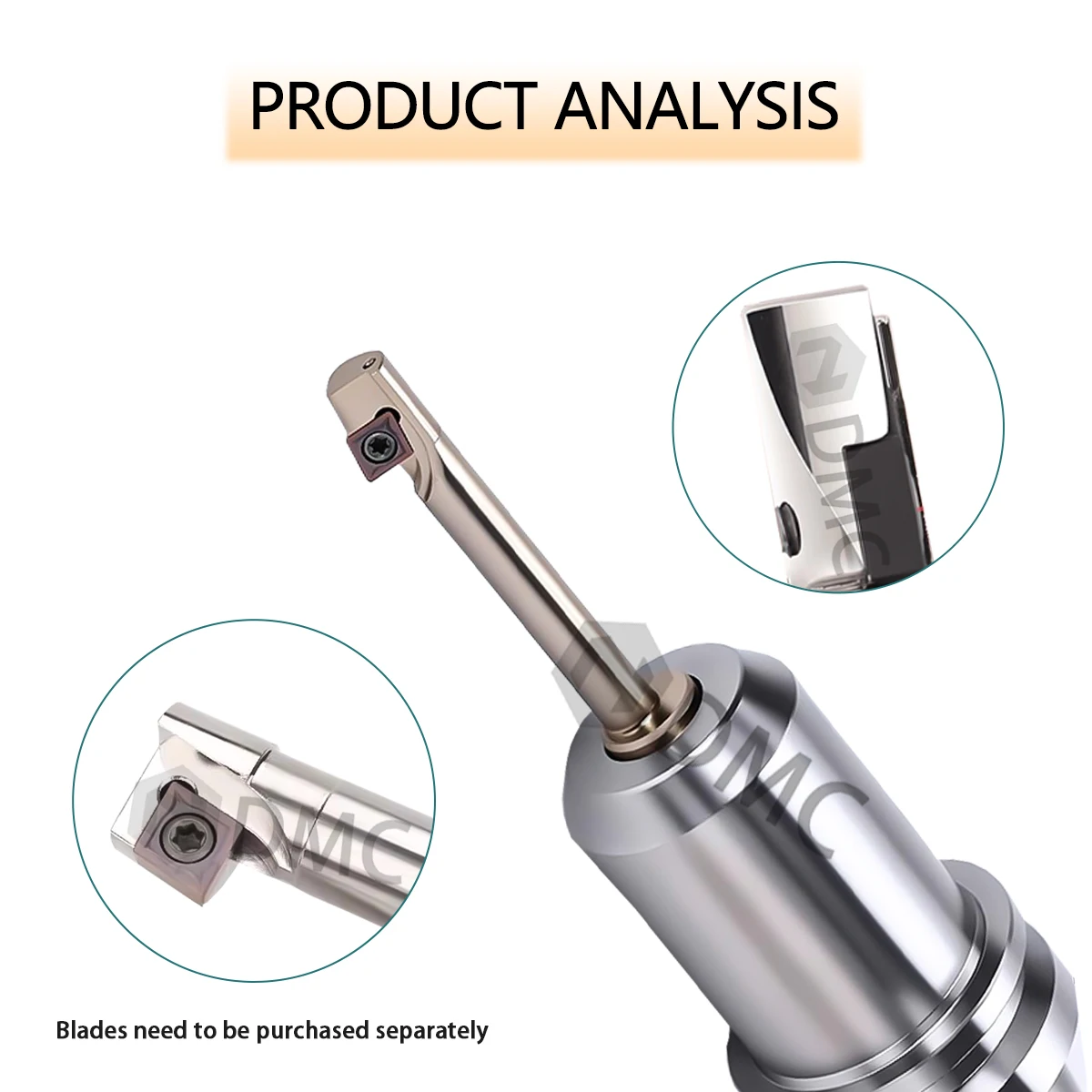 M10/M12/M14/M16/M20/M24 Numerical Control Reverse Countersunk Blade Machining Center Milling Cutter Rod Lathe Tool Holder Cutter