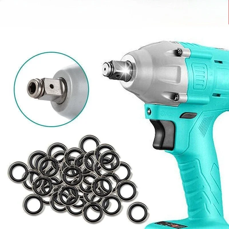 10/20pcs 1/2 inch Retaining Ring Clip With O-Ring Socket Impact Wrench Snap Ring Anti Detachment Impact Wrench Accessories