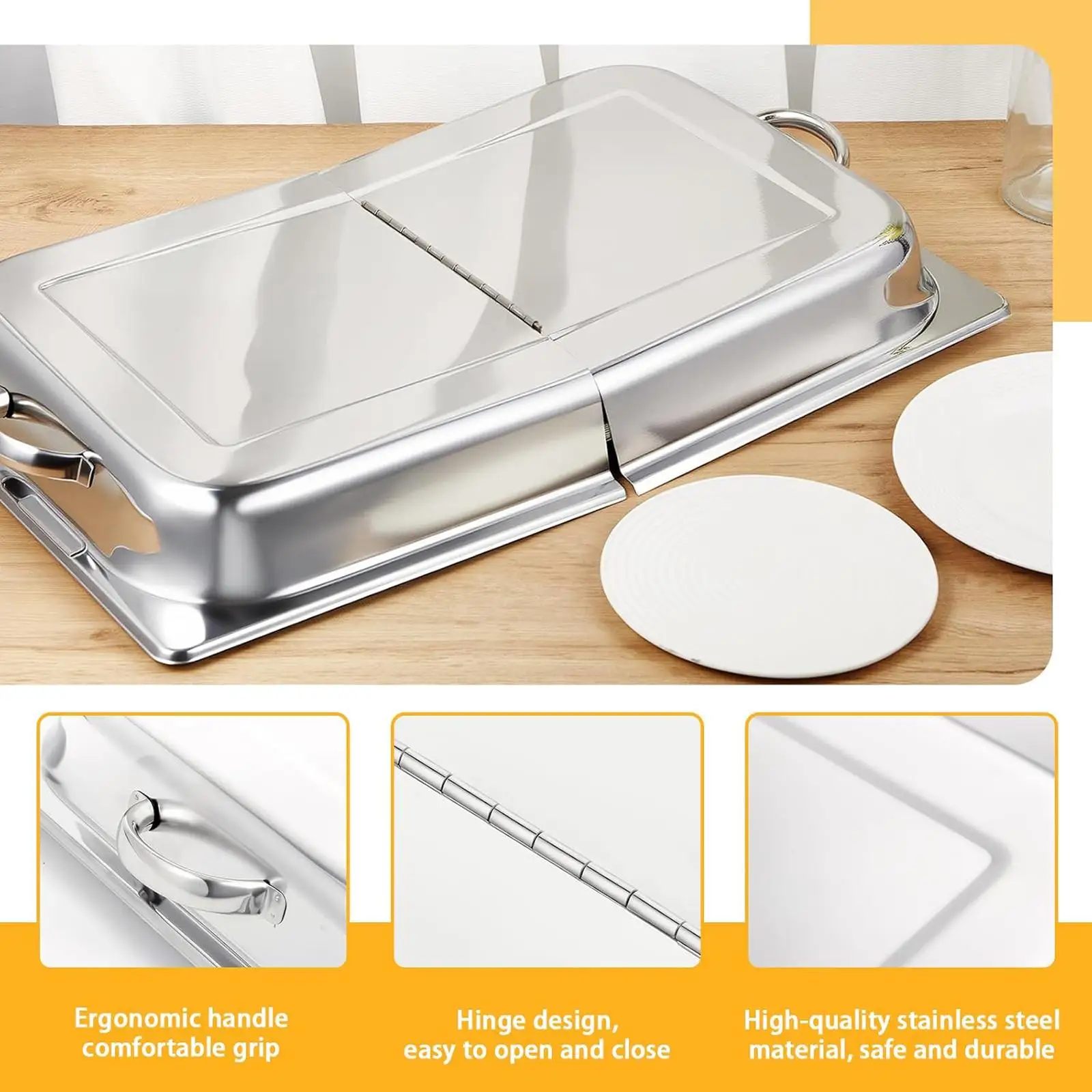 

Куполообразная крышка для еды с откидной крышкой и эргономичной ручкой, пылезащитная, для кейтеринга и фуршетов